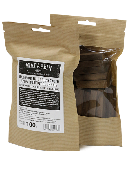 Палочки МАГАРЫЧ из кавк. дуба ср. обж 100гр