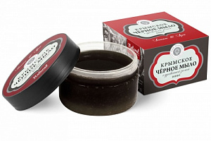 Мыло черное крымское ВИНО, 270г банка